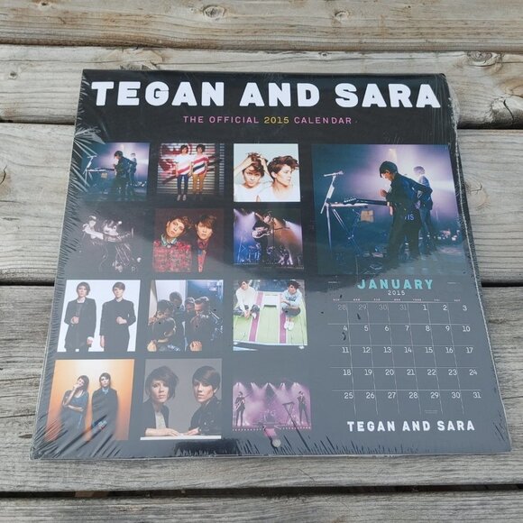 TEGAN and SARA Wall Calendar RETRO 2015 TOUR PHOTOS BNIP - Picture 4 of 4